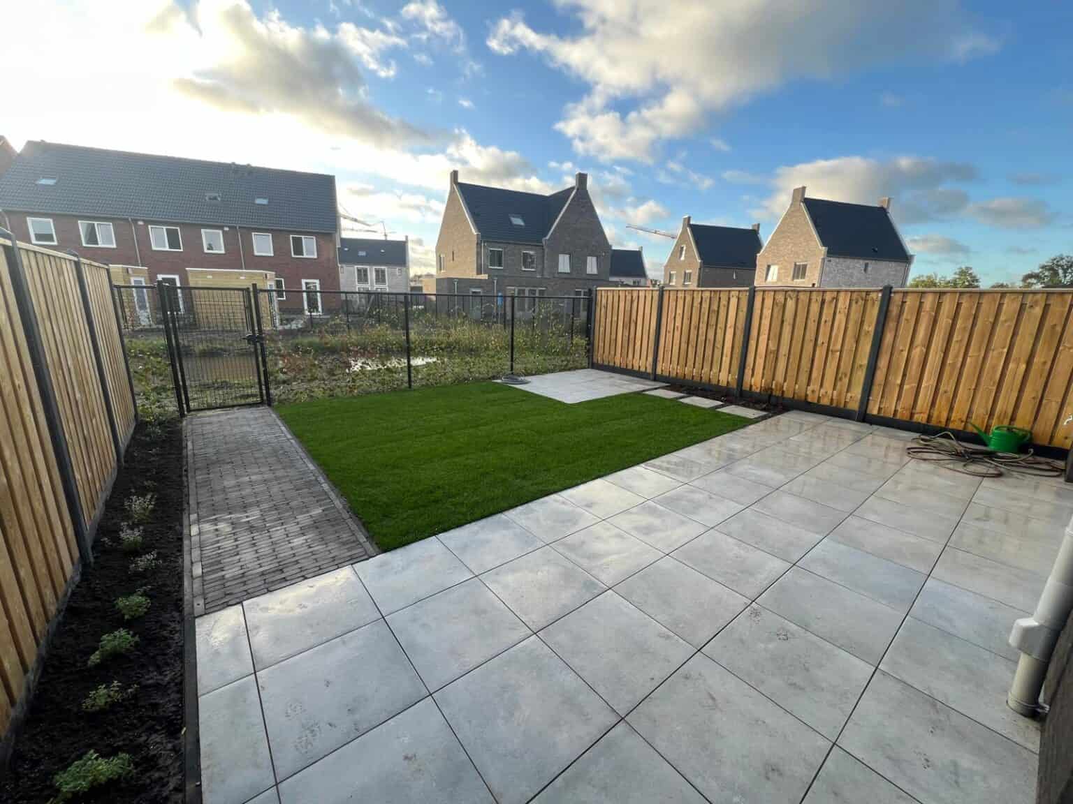 Achtertuin Uden overview
